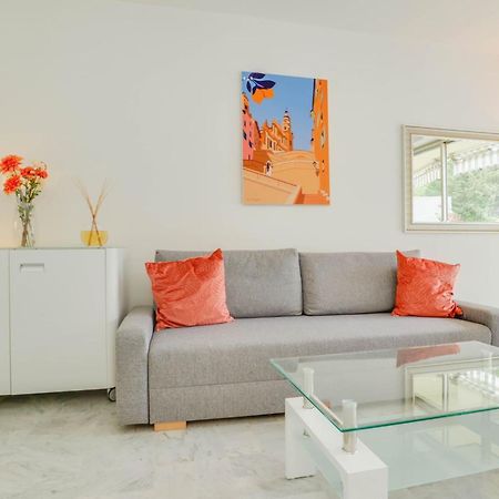 « La Grande Residence » Vue Mer, Piscine Menton Extérieur photo