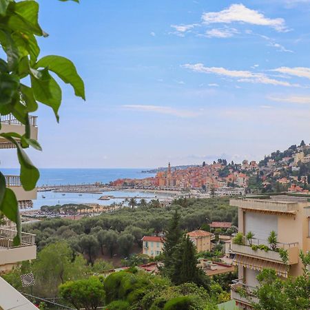 « La Grande Residence » Vue Mer, Piscine Menton Extérieur photo