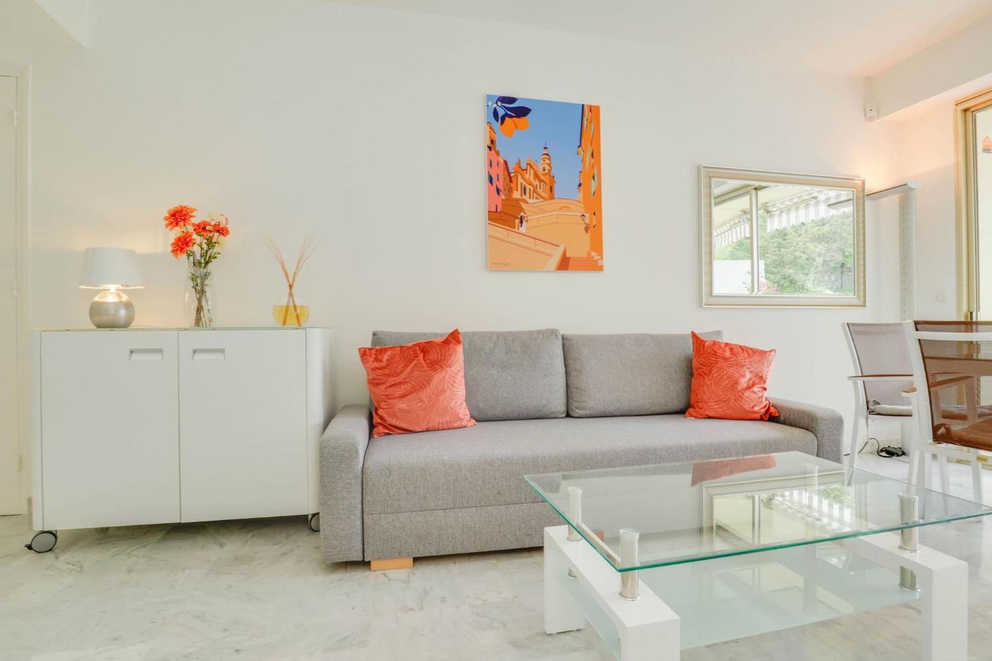 « La Grande Residence » Vue Mer, Piscine Menton Extérieur photo