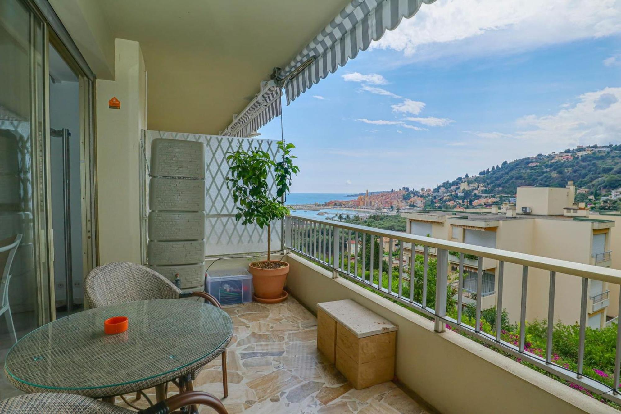 « La Grande Residence » Vue Mer, Piscine Menton Extérieur photo
